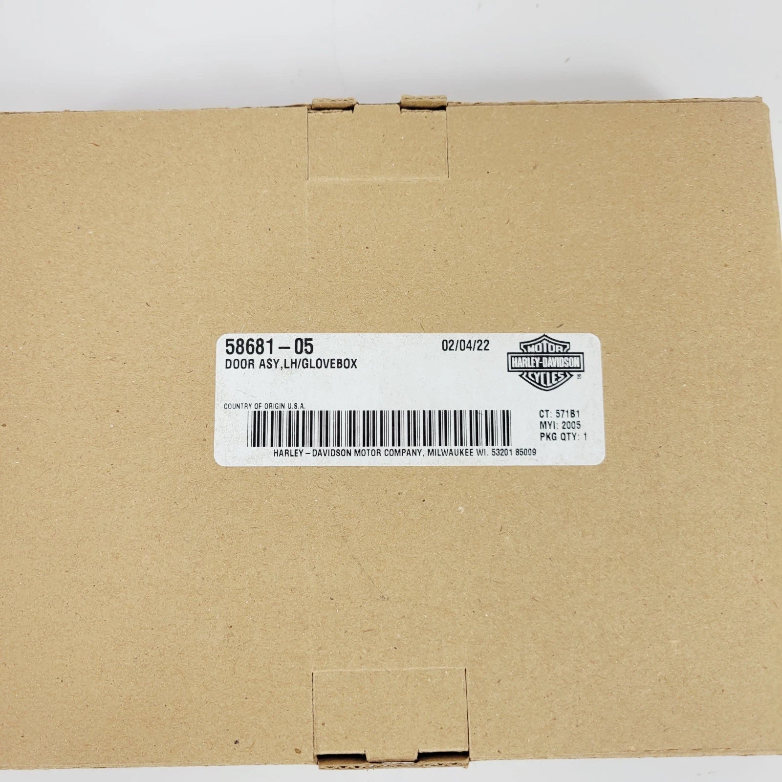 Genuine Glove Box Left Door for Harley Touring Electra Glide (2006–2013)