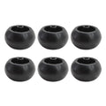 6Pk 5" Anti-Scalp Deck Wheel Kit for Exmark (Fits 103-3168, 103-4051, 103-7263, 109-9011)