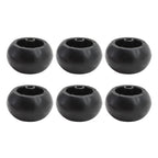 6Pk 5" Anti-Scalp Deck Wheel Kit for Exmark (Fits 103-3168, 103-4051, 103-7263, 109-9011)