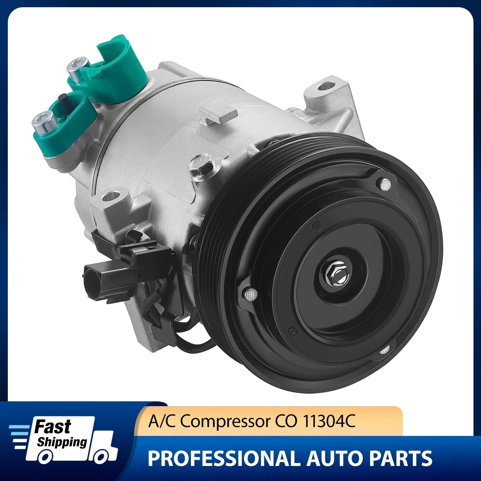 A/C Compressor for Hyundai Elantra 2011–2013 (1.8L) Manual Temperature Controls