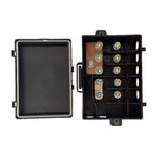 5-Way Bus Bar Fuse Holder Distribution Block 25A-500A for Car Accessories