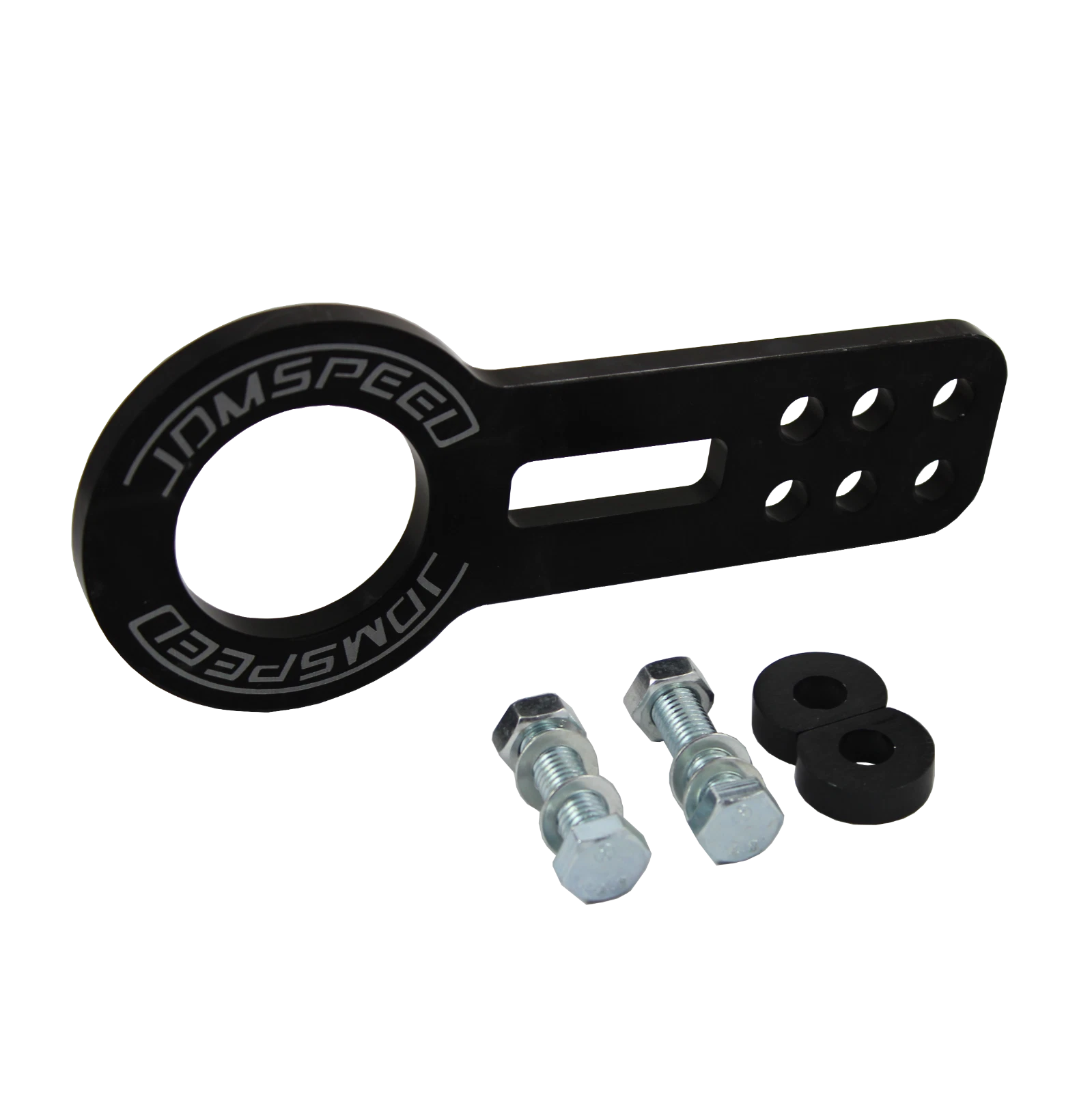 Tow Hook Kit for Make Model  - Black CNC Billet Aluminum