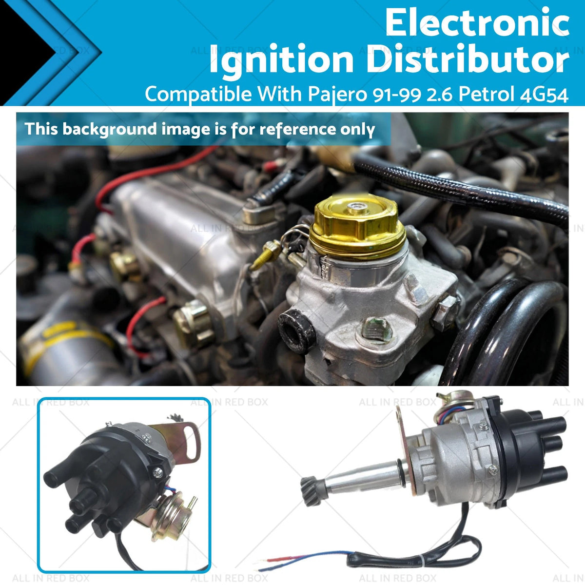 Electronic Ignition Distributor for Mitsubishi Pajero (1991–1999) 2.6L 4G54
