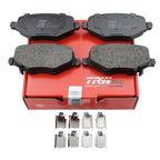 Set of 4 TRW Pro Rear Ceramic Brake Pads for Chrysler Dodge Journey Ram C/V VW Routan (2009–2020)