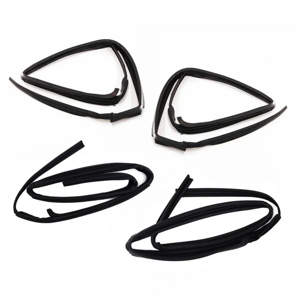 Glass Run Door Channel Rubber Set 4 Fits Toyota Hilux LN85 4D UTE 1989- 95 D05
