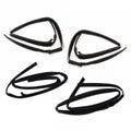 Glass Run Door Channel Rubber Set 4 Fits Toyota Hilux LN85 4D UTE 1989- 95 D05