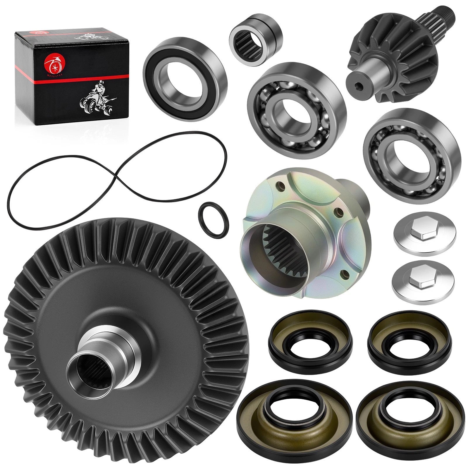 Rear Differential Gear Ring Pinion Joint Kit for Honda TRX680FA Rincon (2006–2023)