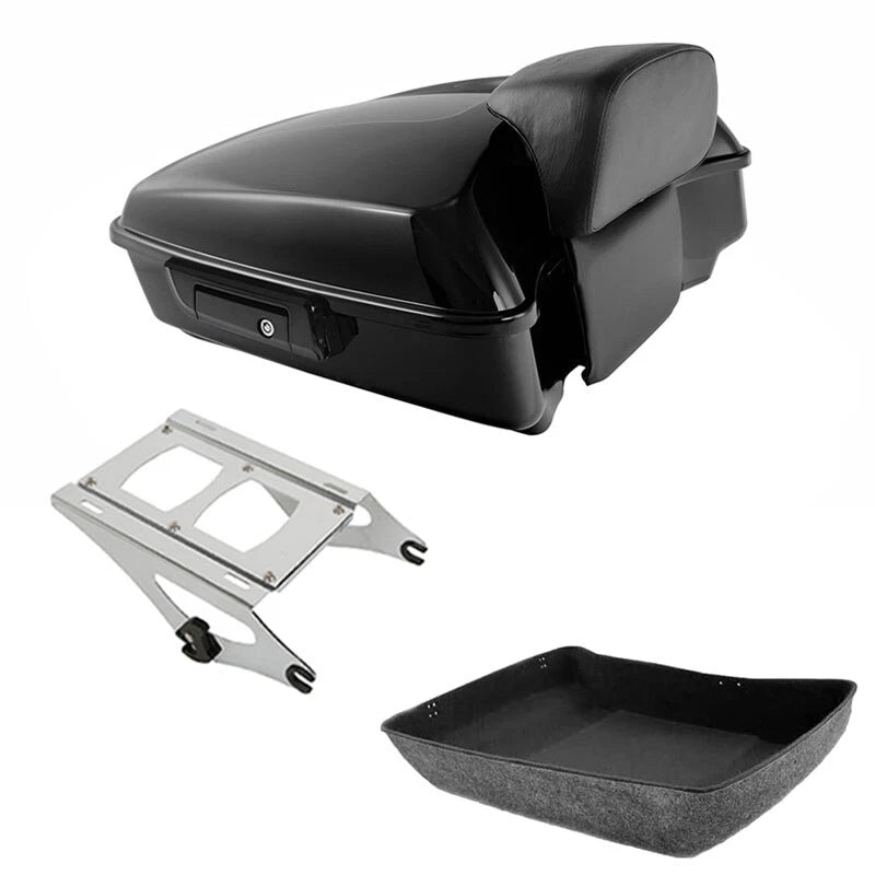 Chopped Trunk Backrest Mounting Rack for Harley CVO Street Glide (2014–2026)