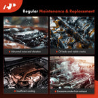 Engine Timing Cover for Chevrolet Silverado 2500 HD (2007-2014)