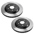 2X Rear E-Coated Disc Brake Rotors 350mm for Durango Grand Cherokee (2011–2020)