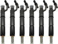 Set of 6 Fuel Injectors for Komatsu D20 D21 WA50 PC100 PC120 (6202-13-3110)
