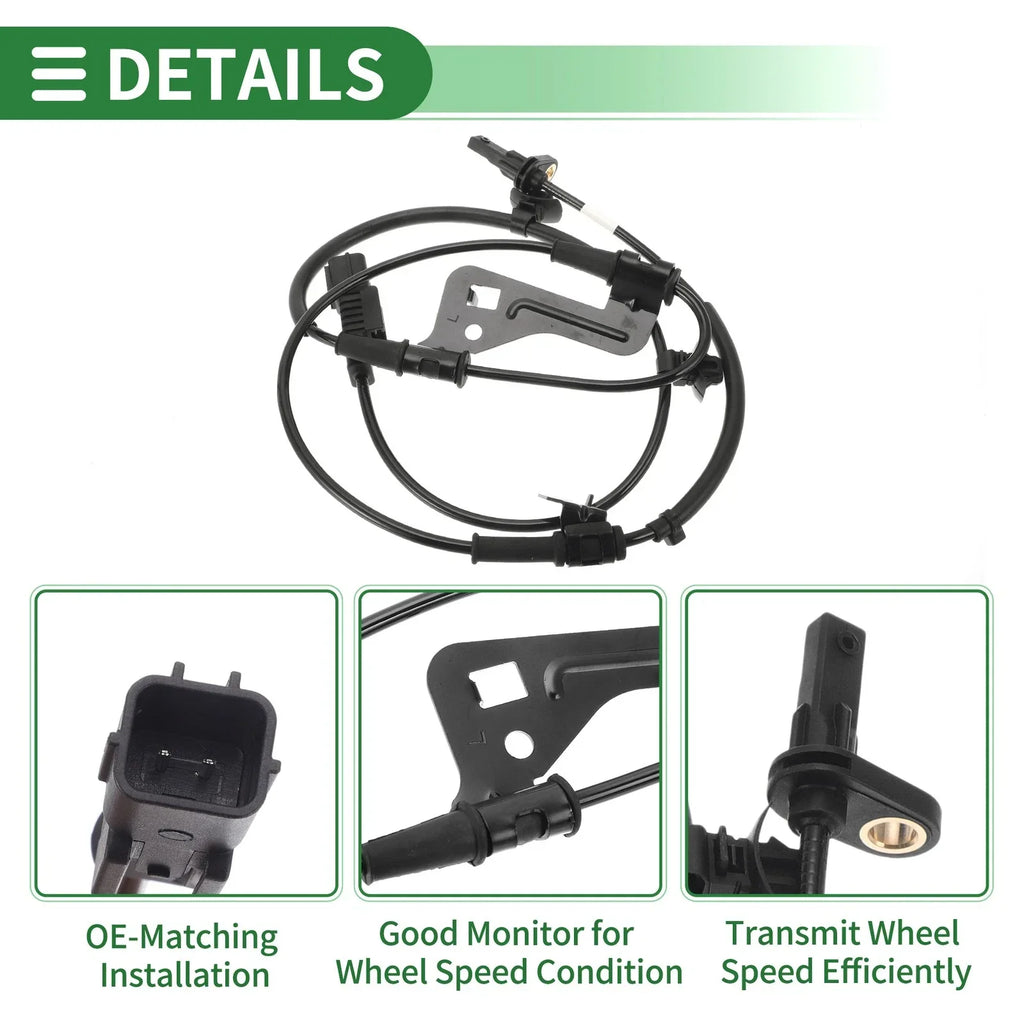 ABS Wheel Speed Sensor for Hyundai Kona (2018-2023) 1 x Left Front Sensor