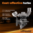 Turbocharger Left Side for Lincoln MKS MKT Ford Explorer Taurus 3.5L (2010–2019)