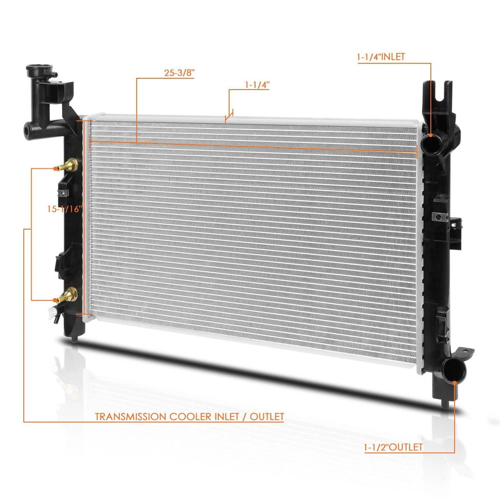 Aluminum Cooling Radiator for Chrysler Town & Country (1993–1995) DPI-1400