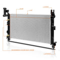 Aluminum Cooling Radiator for Chrysler Town & Country (1993–1995) DPI-1400