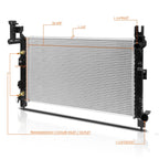 Aluminum Cooling Radiator for Chrysler Town & Country (1993–1995) DPI-1400