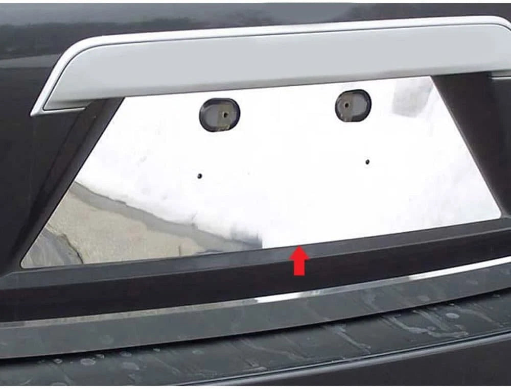 Luxury FX Chrome License Plate Bezel for 2008-2013 Toyota Highlander