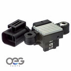 Regulator & Brush Holder for Nissan Stanza L4 2.4L (1990–1992)
