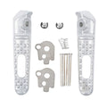 Rear Passenger Footrests Footpegs Bracket Set for Honda CBR600RR (2003-2004)