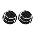 10Pcs Carbon Fiber Dashboard Air Outlet Vent Trim for Nissan 350Z (2006–2009)