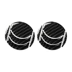 10Pcs Carbon Fiber Dashboard Air Outlet Vent Trim for Nissan 350Z (2006–2009)