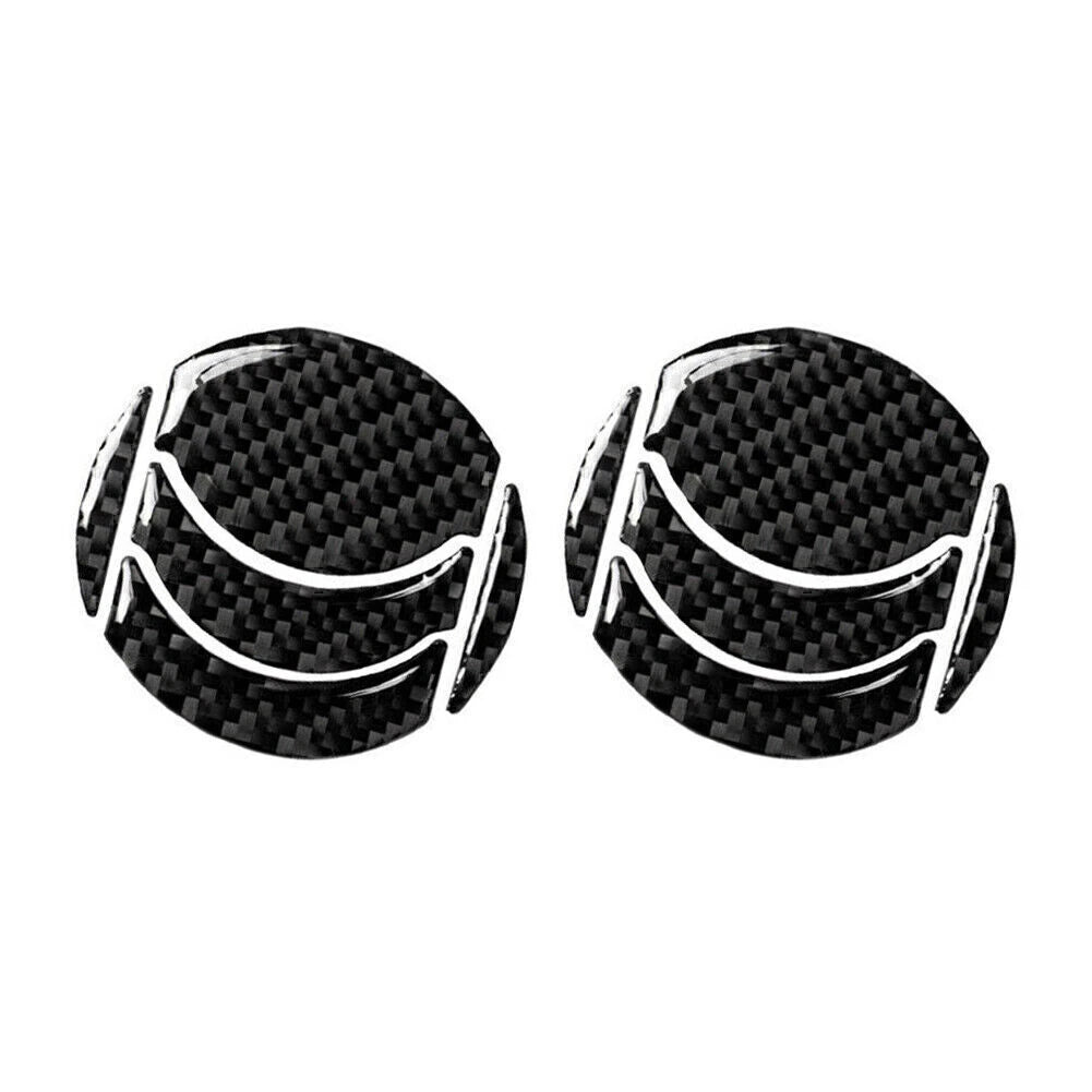 10Pcs Carbon Fiber Dashboard Air Outlet Vent Trim for Nissan 350Z (2006–2009)