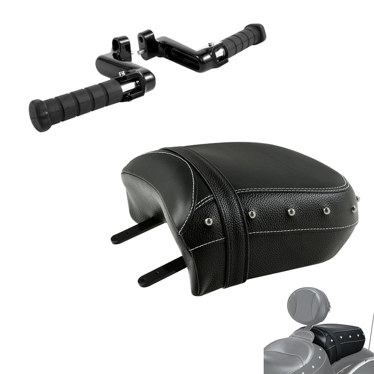 Rear Passenger Seat Footpeg Pegs for Indian Chieftain Roadmaster (2014–2024)