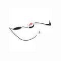 Kenworth Hands-Free Earbud Microphone with 40" Retractable Cord