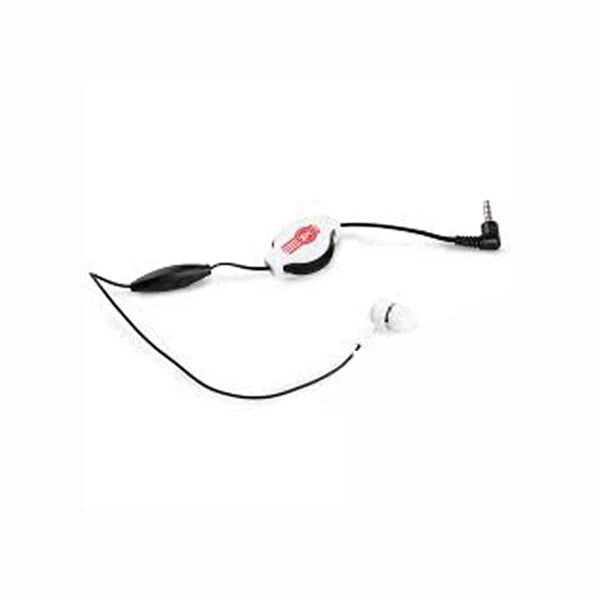 Kenworth Hands-Free Earbud Microphone with 40" Retractable Cord