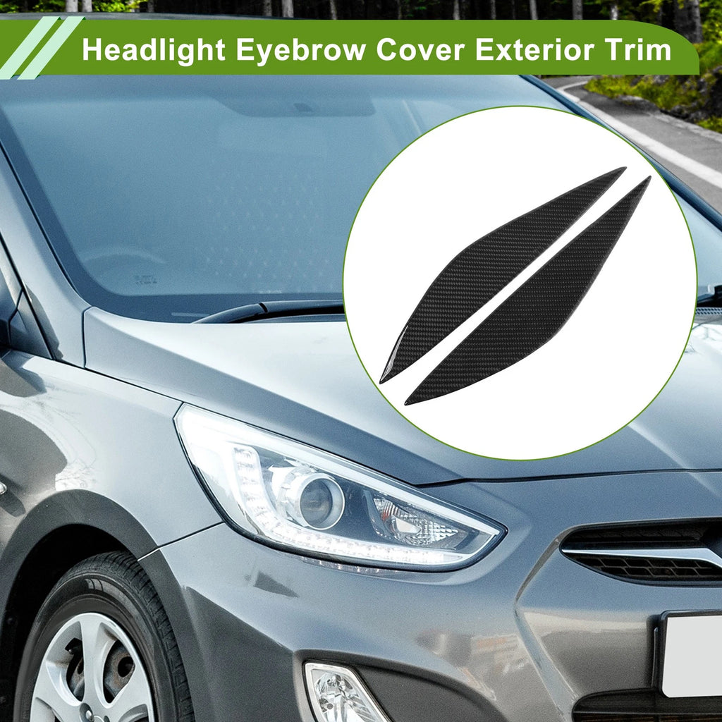 Headlight Eyebrow Eyelid Cover for Mercedes-Benz C-Class (2008–2011)