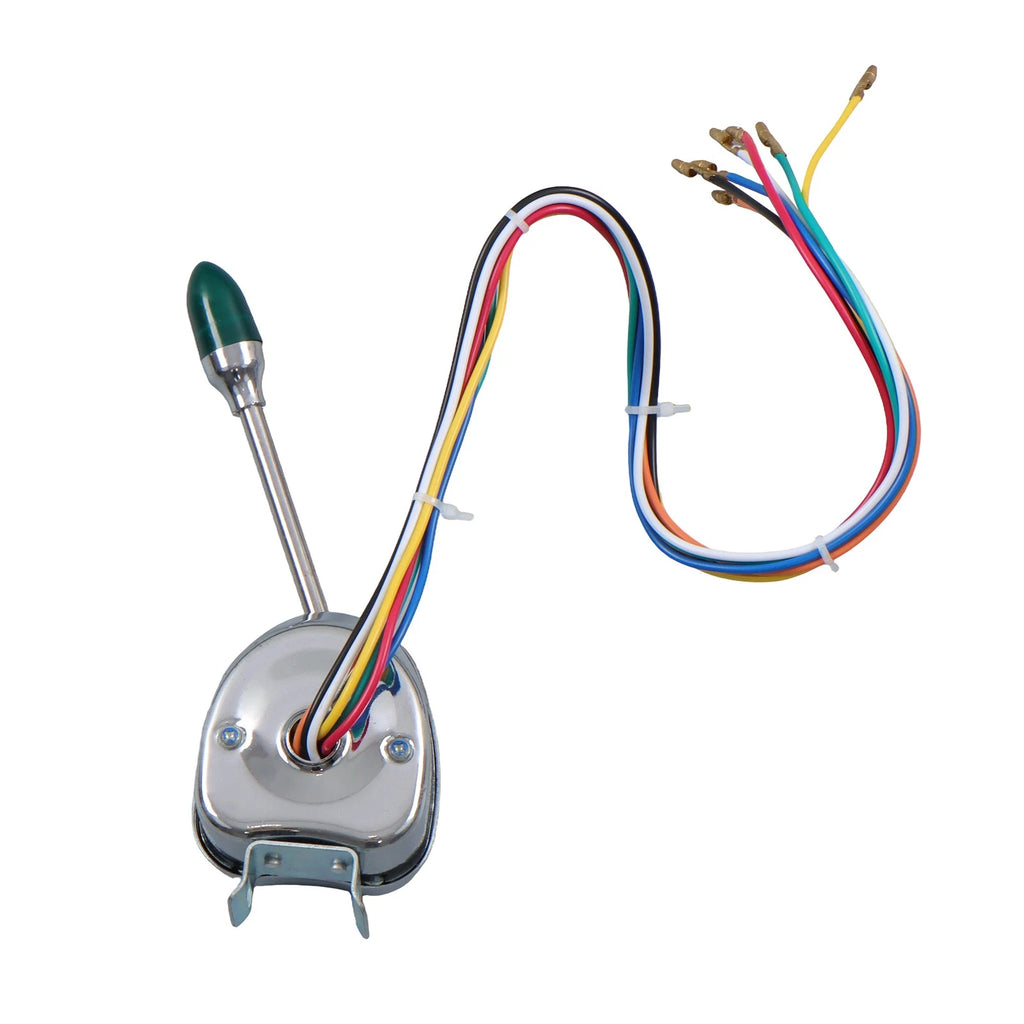 Chrome Steering Column Turn Signal Switch for Ford Truck (Universal 12V)