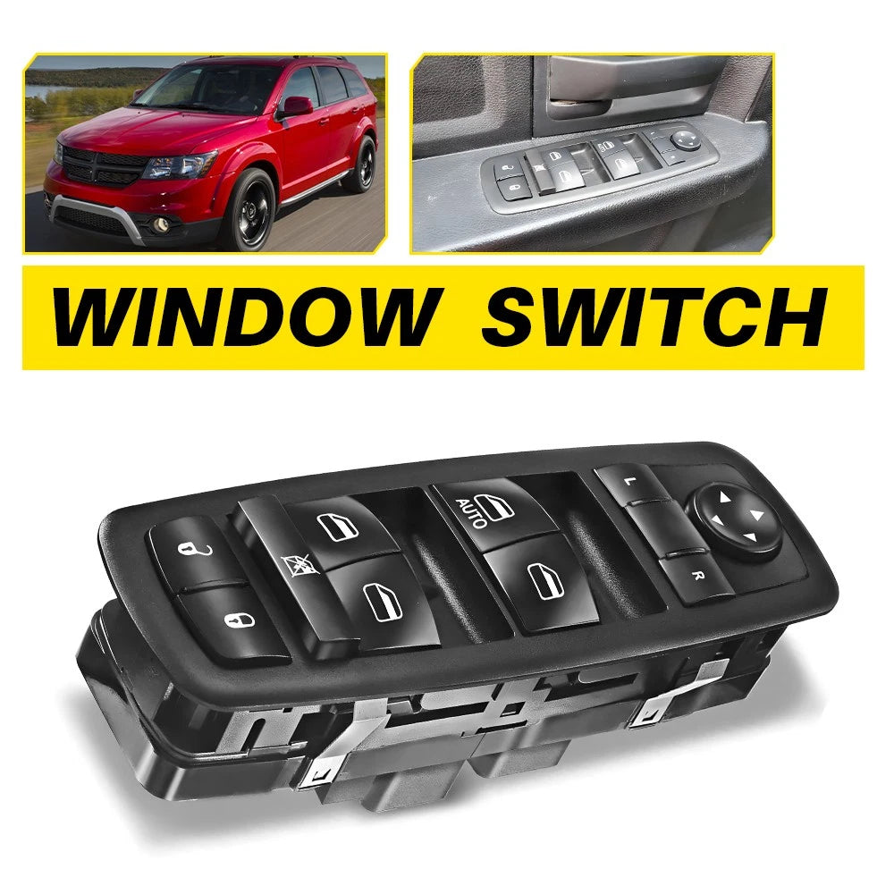 Driver Door Left Master Window Switch for Dodge Journey (2017–2019)
