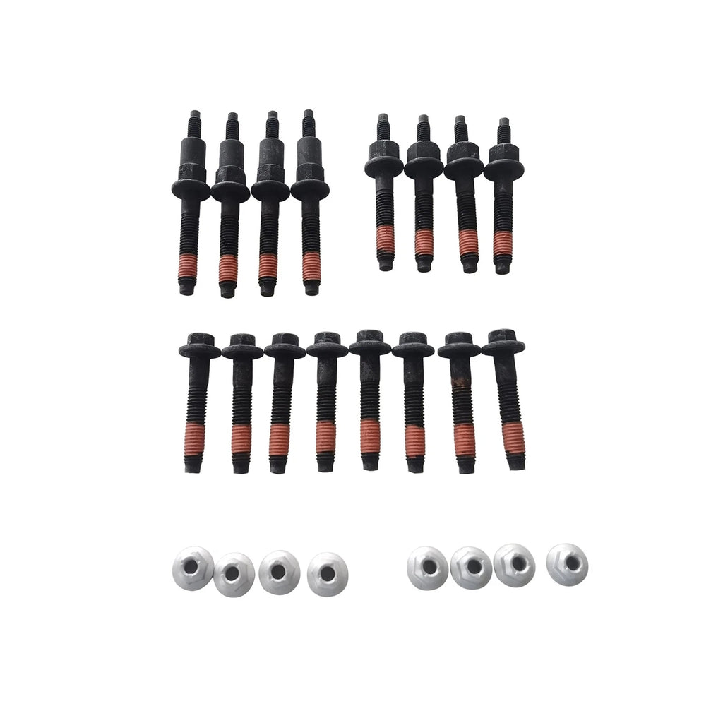Exhaust Manifold Stud Bolt Nut Kit for Chrysler Aspen Dodge Jeep Ram (2007–2009)