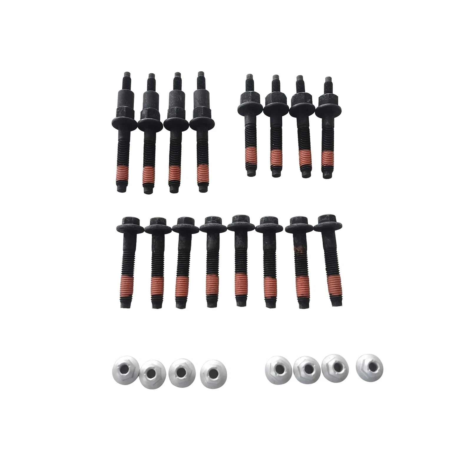 Exhaust Manifold Stud Bolt Nut Kit for Chrysler Aspen Dodge Jeep Ram (2007–2009)