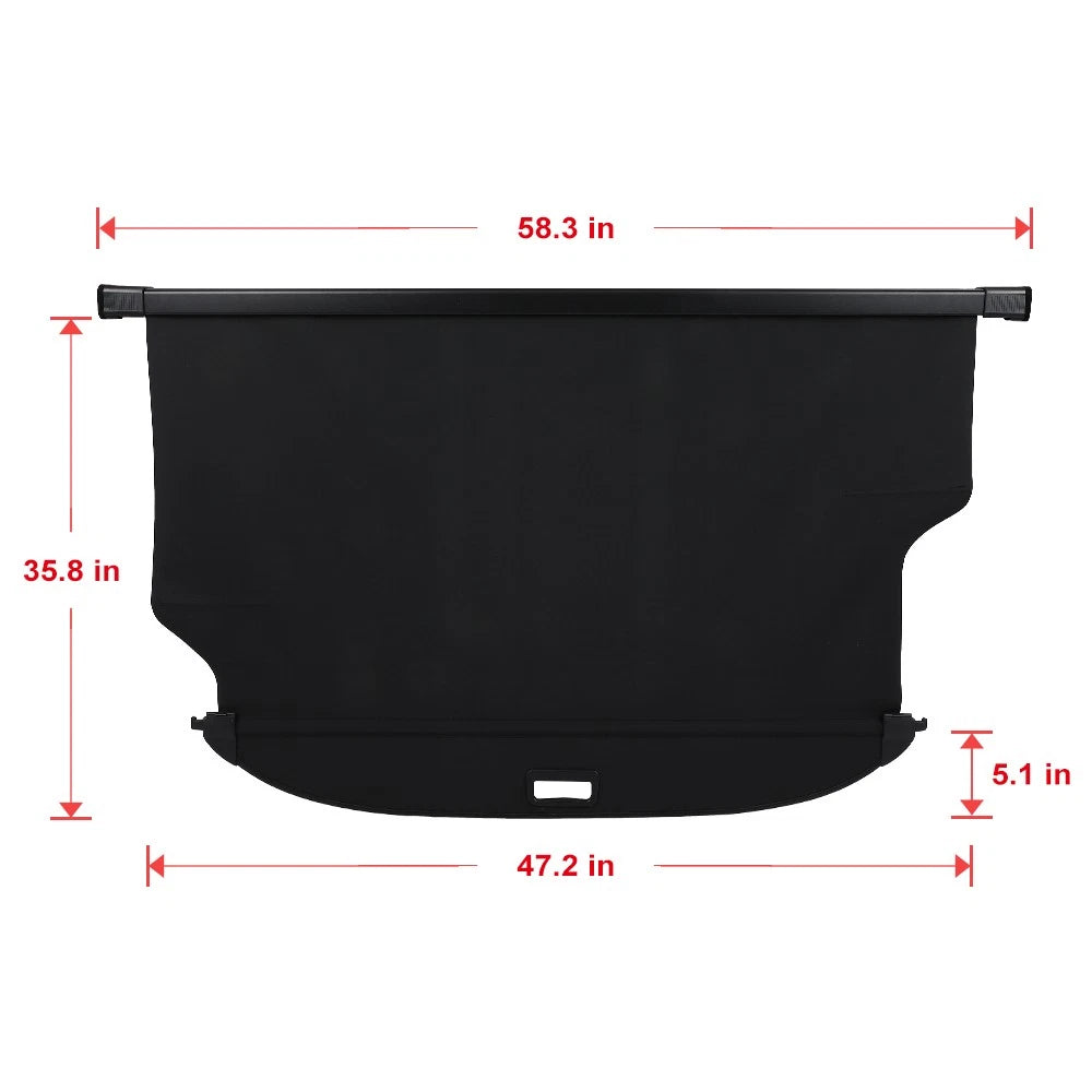 Retractable Cargo Cover for Kia Telluride (2020–2024)