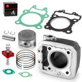 Cylinder w/ STD Piston Gasket Top End Kit for Kawasaki Bayou KLF 250 (2003–2011)