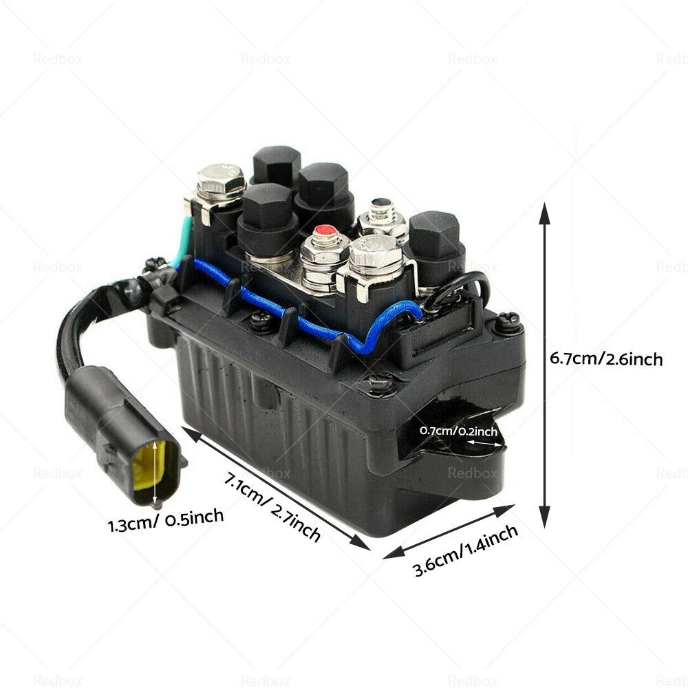 Power Trim & Tilt Solenoid Relay for Yamaha F25 F40 F50 F75 (4-Stroke)