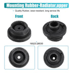 2X Upper Radiator Mount Insulator No.16523-28030 for Toyota RAV4 (2006–2018)