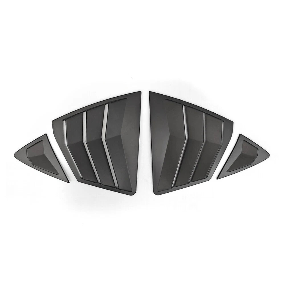 Matte Black Rear Window Vent Louver Cover for Toyota Camry (2025+)