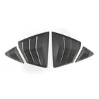 Matte Black Rear Window Vent Louver Cover for Toyota Camry (2025+)