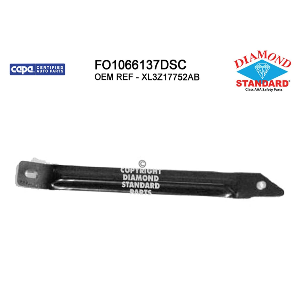 Replacement Steel Front Driver Side Outer Bumper Mounting Bracket for Honda