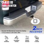Towing Hitch Receiver Class 3 for Toyota Tundra (2000-2006)