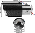 LED Luminous Muffler Tip Tail Pipe for Universal Cars (Carbon Fiber)