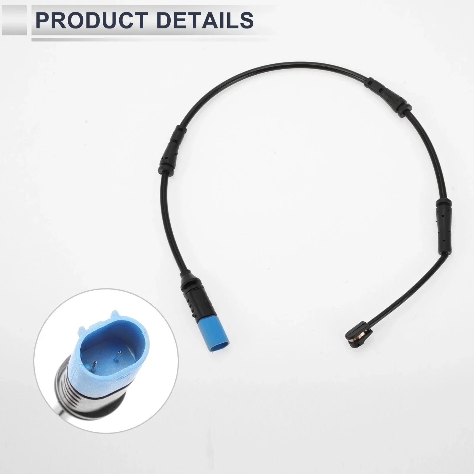 1pc Rear Brake Pad Wear Sensor for BMW M3 M4 (2021-2023) Black