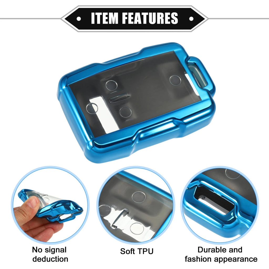 Key Fob Cover for Chevy Suburban (2015–2022) - TPU Clear, 4 Buttons