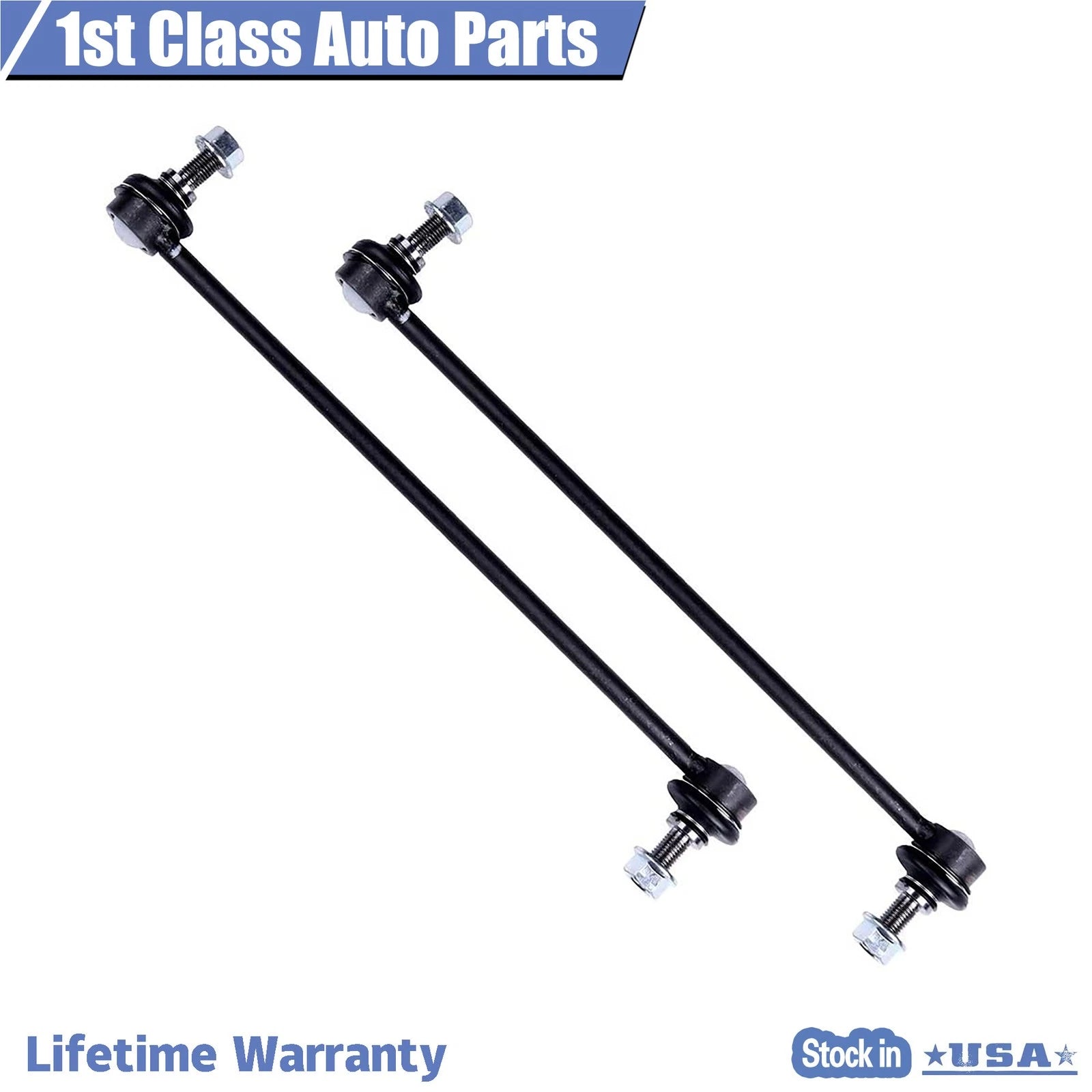 2X Front Stabilizer Sway Bar End Links for Land Rover Range Rover (2003–2012)