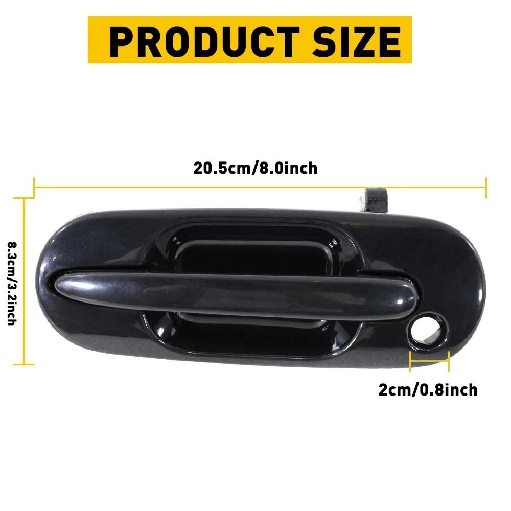 Exterior Door Handle for Honda Accord CR-V EX LX (1998–2001) Black
