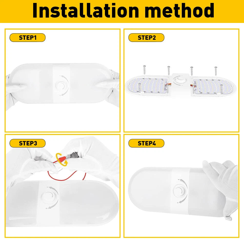 LED Ceiling Light Fixture for RV Interior (Camper Trailer)