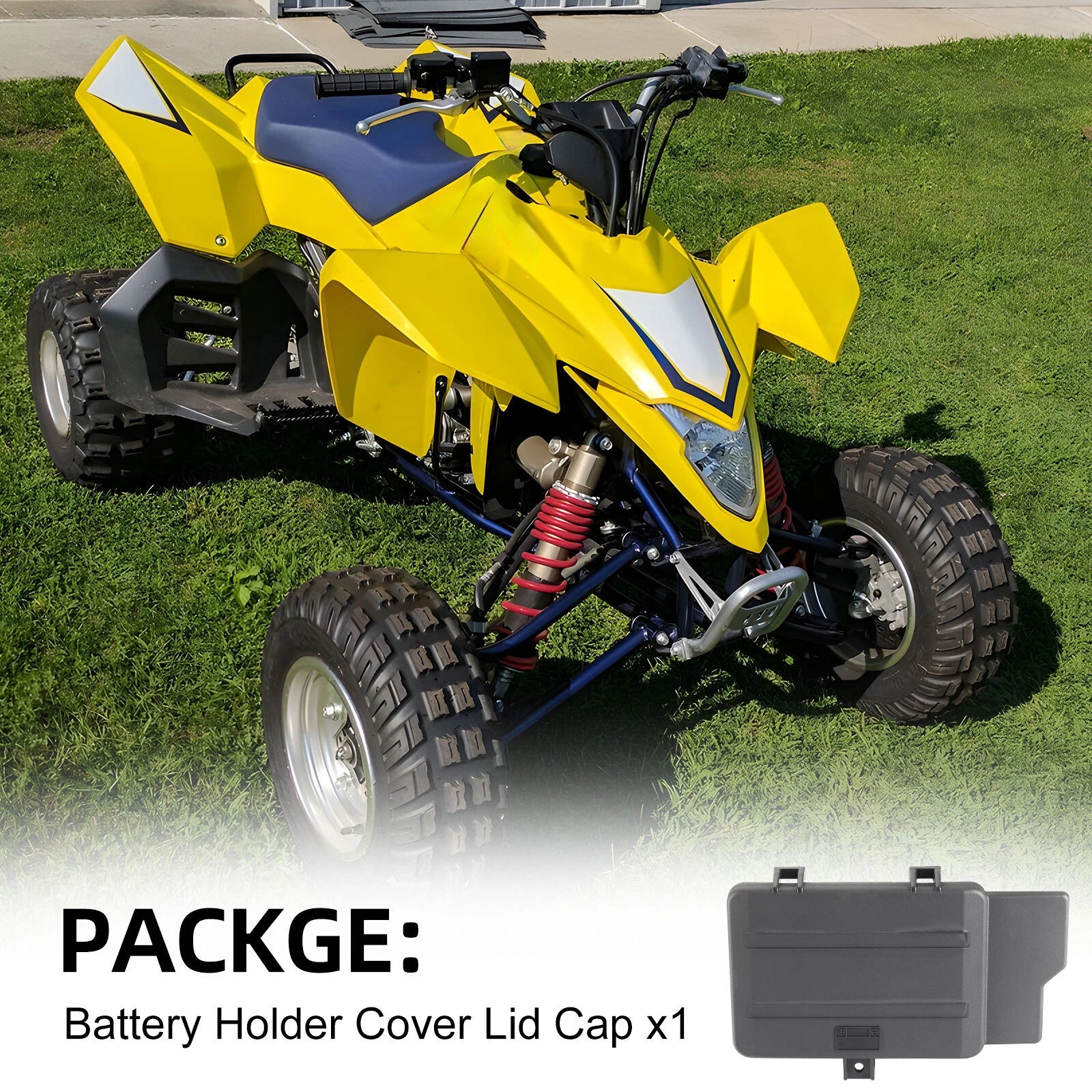 Battery Cover Holder for Suzuki LT450R LTR450 (2006–2009)