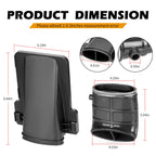 Air Box Cover Lid & Duct & Elbow Pipe for Yamaha Raptor 660R (2001–2005)